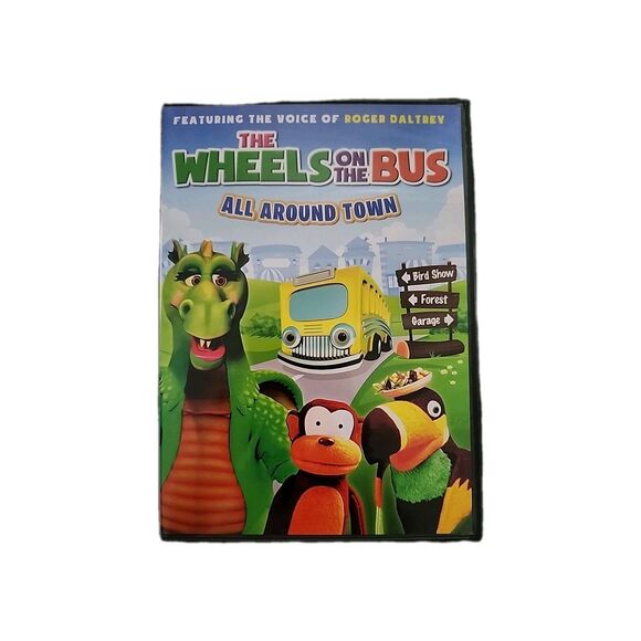 The Wheels on the Bus: All Around Town (DVD, 2013) Voice Of Roger Daltrey, Kids - Picture 1 of 5